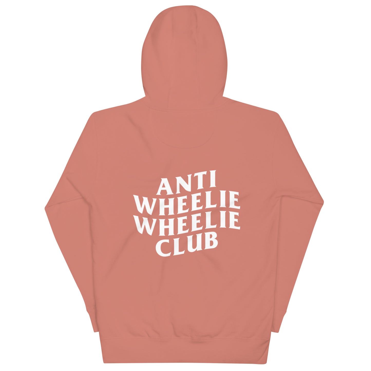 "ANTI WHEELIE WHEELIE CLUB" HOODIE